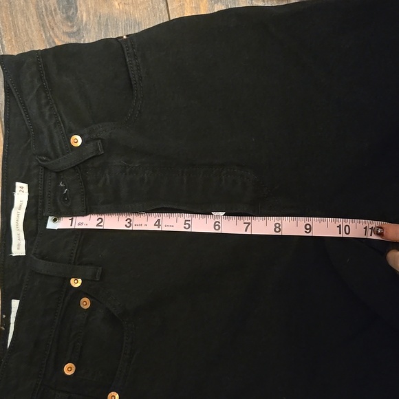 Levi's Ribcage Ankle Straight, 24 X 25, Black - Picture 5 of 8